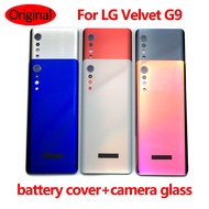 AAA+ For LG G9 Glass Battery Cover Back Case For LG Velvet G9 4G G910 5G G900 Housing Rear Door Pane
