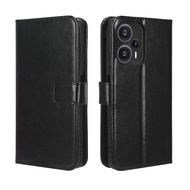 Xiaomi Poco F5 Case Flip Phone Holder Stand Case Xiaomi Poco F5 5G Casing Wallet PU Leather Back Cover