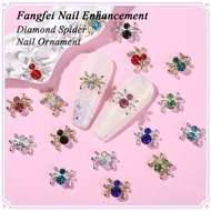 Dark Gothic Manicure Accessories Perfect For Halloween Spider Jewelry Manicure Durable Alloy Materia