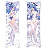 Genshin Impact Ganyu Dakimakura Hugging Body Pillow Case  Hugging Body Home Decoration