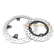 Motorcycle Front Brake Disc Rear Brake Disc Rotor For Haojue DR160S DR 160cc DR150 DR160 HJ150-10 DR