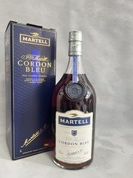 1公升 90年代 白樽 Martell 馬爹利 藍帶 Cordon Bleu Cognac 1000ml老酒#洋酒#干邑
