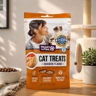 Heart to Tail Cat Treats - Chicken Flavor - Net Wt. 3 oz (85g)