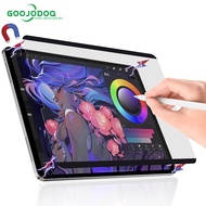GOOJODOQ ipad Screen Protector Film iPad 12 9 2021 Pro 11 Air 4 10.9 10.2 7th 8th Air 3 10.5 Magneti