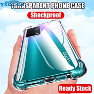 Soft Case Silikon Transparan Cover Oppo A16 A15 A15S A74 A54 A95 A94