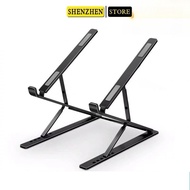 N8 aluminum alloy laptop stand, 2-level design with height adjustment, folding and heat dissipation 