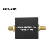 berg118MHz-138MHz Airband Bandpass Filter BPF for RX Only
