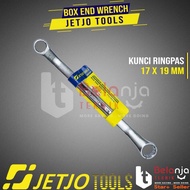 JETJO TOOLS Box End Wrench 17X19 MM Key Ring 17 X 19 MM CRV Steel