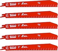 50 Pack 9 in 14/18 TPI Reciprocating Saw Blades