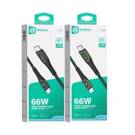 SIKENAI CX-60 (TYPE-C TO TYPE-C) 66W METAL BRAIDED FAST DATA CABLE