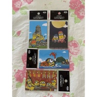 despicable me minions EZL card (like tmoney transport card for usage in korea) on buses and trains t