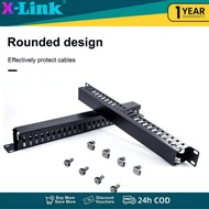 CABLE MANAGER RACK (19inch) 24PORTS 48PORTS 1U 19 Inch Server Rack Wire Management