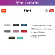 [Malaysia Set] JBL Flip 6 Portable Waterproof Bluetooth Speaker