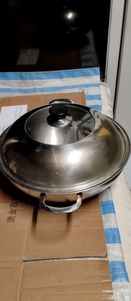 Bafallo 36cm ，316 五層不銹鋼炒鍋