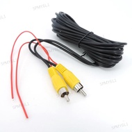 RCA male Video Cable For Car Rear View Reverse Camera AV Extension Wire Multimedia  MY6L1