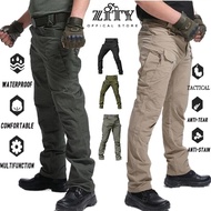 Men's Pants IX7 IX9 Tactical Cargo overalls Casual Straight Multi-pocket Work