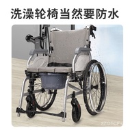[German Brand]European Airlines Wheelchair Folding with Stool Half-Lying Wheelchair Lying Completely Portable Travel Lightweight Manual Wheelchair for the Elderly