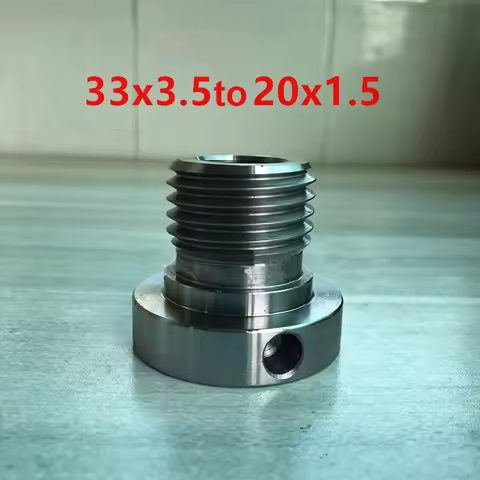 Lathe Screw Thread Spindle External M33 X 3.5 to M20 X 1.5 Thread Chuck Insert Adapter Wood Turning 