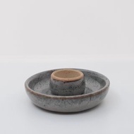 獨特釉紋聖木線香碟