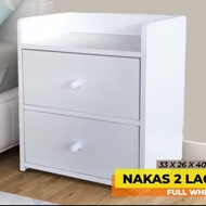 BMB 2-drawer bedside table, minimalist bedside table, bedroom bedside table, aesthetic table