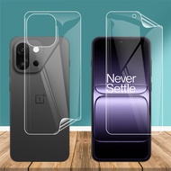 Ultra Thin Hydrogel Film For OnePlus 13T 13s 5G Clear Soft TPU Front Back Full Cover Screen Protecto