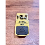Behringer EQ700 Graphic Equalizer 7-Band EQ Guitar Pedal