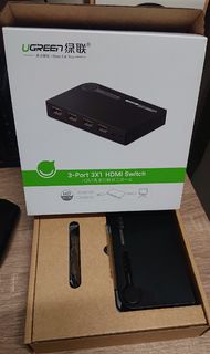 綠聯 HDMI 三進一出 切換器