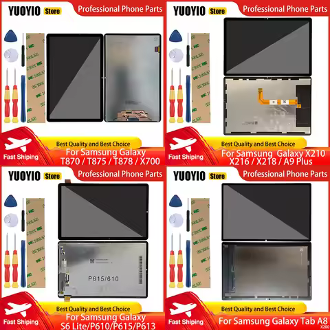 For Samsung Galaxy Tab A8 X200 S6 Lite P610 P615 P613 T870 T875 T878 X700 X210 X216 X218 A9 Plus S7 