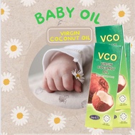 Baby Oil | Minyak Kelapa Dara | VCO | Bagan Datuk Ori | 100ml