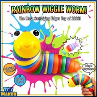 Click & Wiggle Crocodile Slug - Satisfying Articulated Fidget for Hands