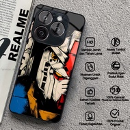 Case REALME C51Y C21Y C15 C12 C33 C35 C20 C40 C67 C25 C25S NARZO 30A 20 Glossy Motif ANIME GUNDAM Ca