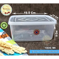 SEALWARE 1800ml 2000ml 3500ml 5000ml 7200ml 12000ml ORIPLAST// KOTAK KUE // TOPLES BENING //THINWALL