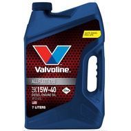 VALVOLINE ALL FLEET E700 CI4 15W40 7 LITER DIESEL ENGINE OIL Hilux, Navara, D-Max,  Triton