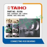 Taiho Con Rod Bearing 040 (1.00mm) Size R135A for Proton Wira 1.6 4G92 4G93