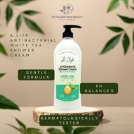 A.Life Antibacterial Shower Cream White Tea (1L) Suitable For Sensitive Skin 【Ready Stocks】