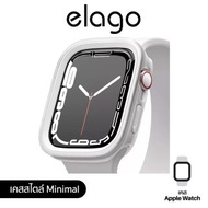 ELAGO DUO CASE เคส APPLE WATCH 9 / 8 / 7 / 6 / 5 / 4 / SE 1 / SE 2 ขนาด 40 / 41MM - CLEAR / WHITE