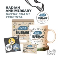 Husband's Anniversary & Birthday Gift – Best Husband Mug + Premium Gift Box