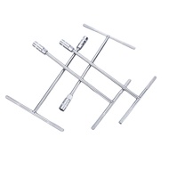 【ELECT】 6mm-19mm T Type  Socket Wrench Steel Deep Reach Spanner Hand Tools