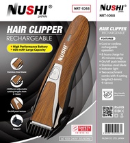 NUSHI RECHARGEABLE PROFESSIONAL HAIR TRIMMER / CLIPPER NRT-1088[ QUALITY GUARANTEED] [ 6 MONTH WARRANTY ]