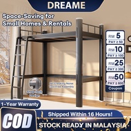 Hot Sale Loft Bed | Katil Loft | High Sleeper Bed|Metal Loft Bed|Katil Tinggi|Single Loft Bed|Katil 