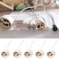 JONY1PH Lamp Holder, G4/G5.3/G9 Wire Connector Bulb Base, For LED Halogen Light Ceramic Head 10cm G4