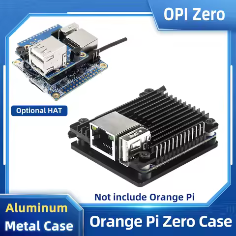 Orange Pi Zero Aluminum Case Armored Shell Housing Passive Cooling with Heat Sink for Orange Pi Zero