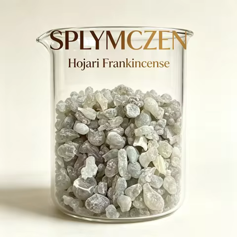 Hojari Frankincense Resin Natural Olibanum Raw Incense Gum for Home Burning, Incense Blending & Esse