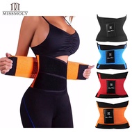 Miss Moly Sweat Belt Modeling Strap Waist Cincher For Women Men Waist Trainer Belly Slimming Belt Sheath Shaperwear Tummy Corset