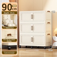 ZHUOLESHI | Folding Storage Cabinet 90cm Width