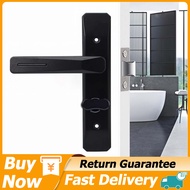 Room Door Handle Locked High-Grade Aluminum Alloy Handle Lock Door Lock Bedroom Bathroom door lock