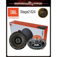 JBL Stage2 624  6-1/2" (160mm) Two Way Coaxial Car Speaker (40WRMS - 240W Peak)