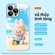 Ốp Lưng Điện Thoại Thủy Tinh Chống Sốc Hình Hoạt Hình Dễ Thương Cho Vivo X200 IQOO Z10 Turbo S30 pro