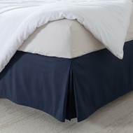สไตล์ยุโรปมาตรฐานทำมาอย่างดีจีบผ้าระบายขอบเตียงกันฝุ่นผ้าระบายขอบเตียงความสูง14นิ้ว/35ซม.