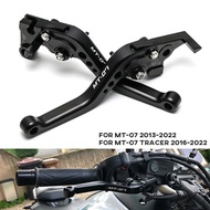 2022คลัทช์เบรคสั้นสำหรับ YAMAHA MT07 MT09 2013-2021 MT-07/Tracer MT-09 SP อุปกรณ์เสริมรถจักรยานยนต์จับ lever MT 07 09